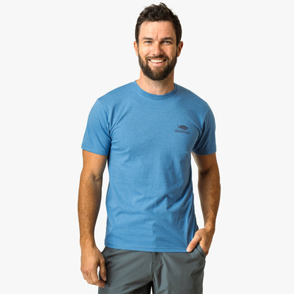 Mens Grass Flat Short Sleeve Men's Fishing T-Shirt - AFTCO