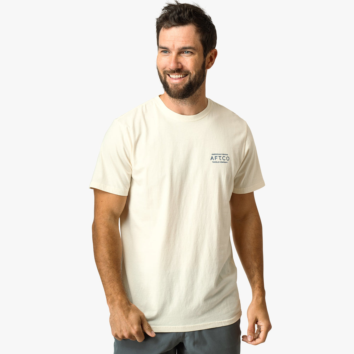 Mens Shield Short Sleeve Men's Fishing T-Shirt - AFTCO