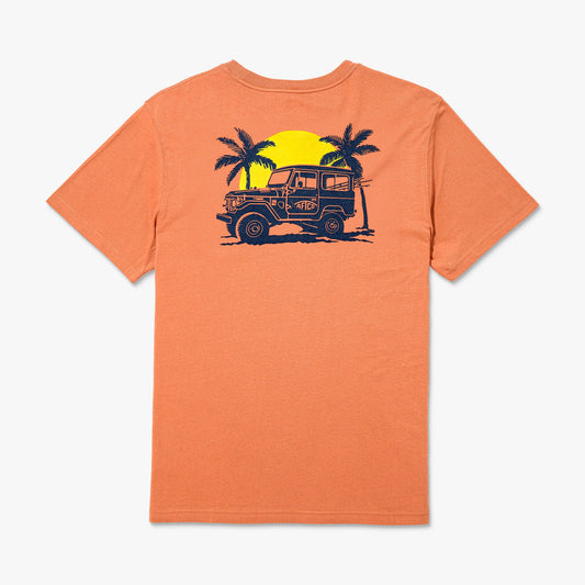 Mens Nomad Short Sleeve Men's Fishing T-Shirt - AFTCO