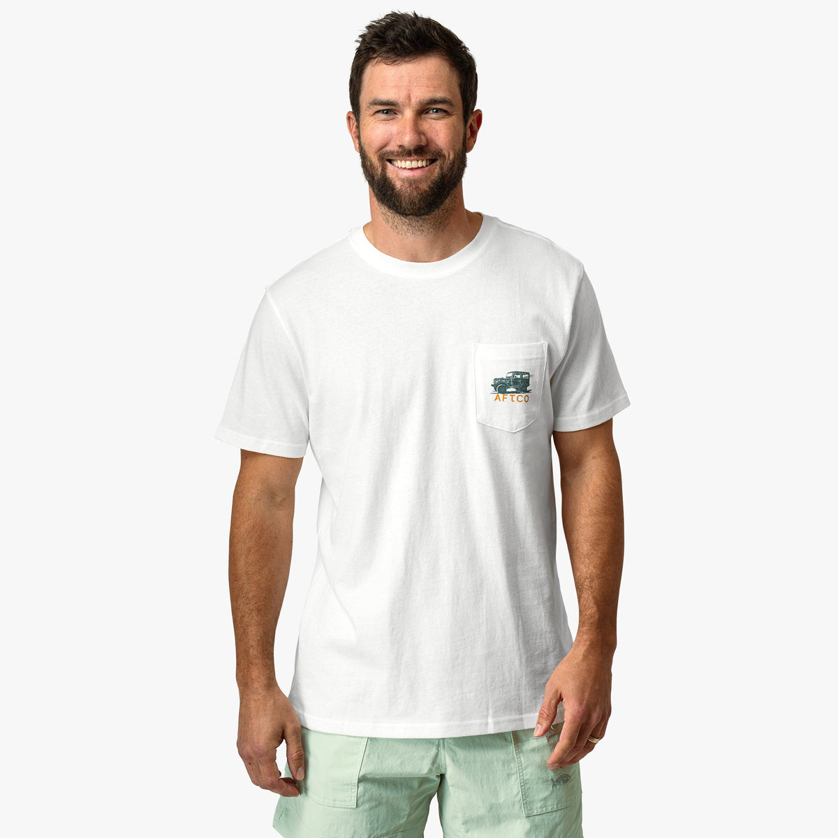 Mens Nomad Short Sleeve Men's Fishing T-Shirt - AFTCO