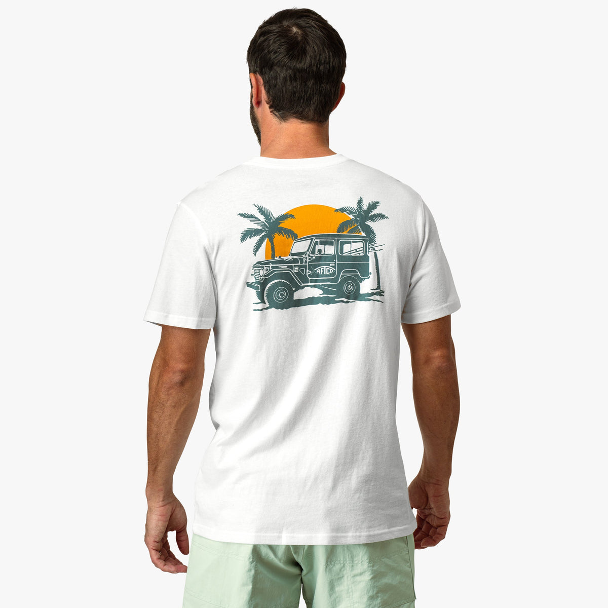 Mens Nomad Short Sleeve Men's Fishing T-Shirt - AFTCO