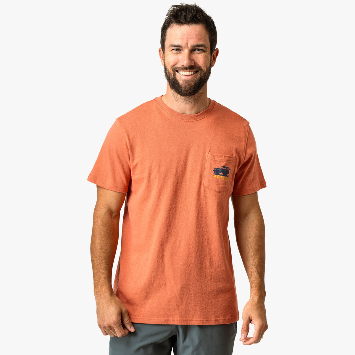 Mens Nomad Short Sleeve Men's Fishing T-Shirt - AFTCO