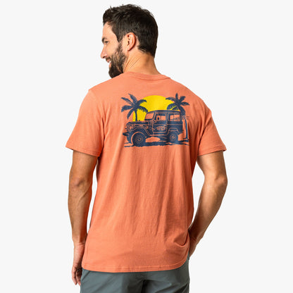 Mens Nomad Short Sleeve Men's Fishing T-Shirt - AFTCO