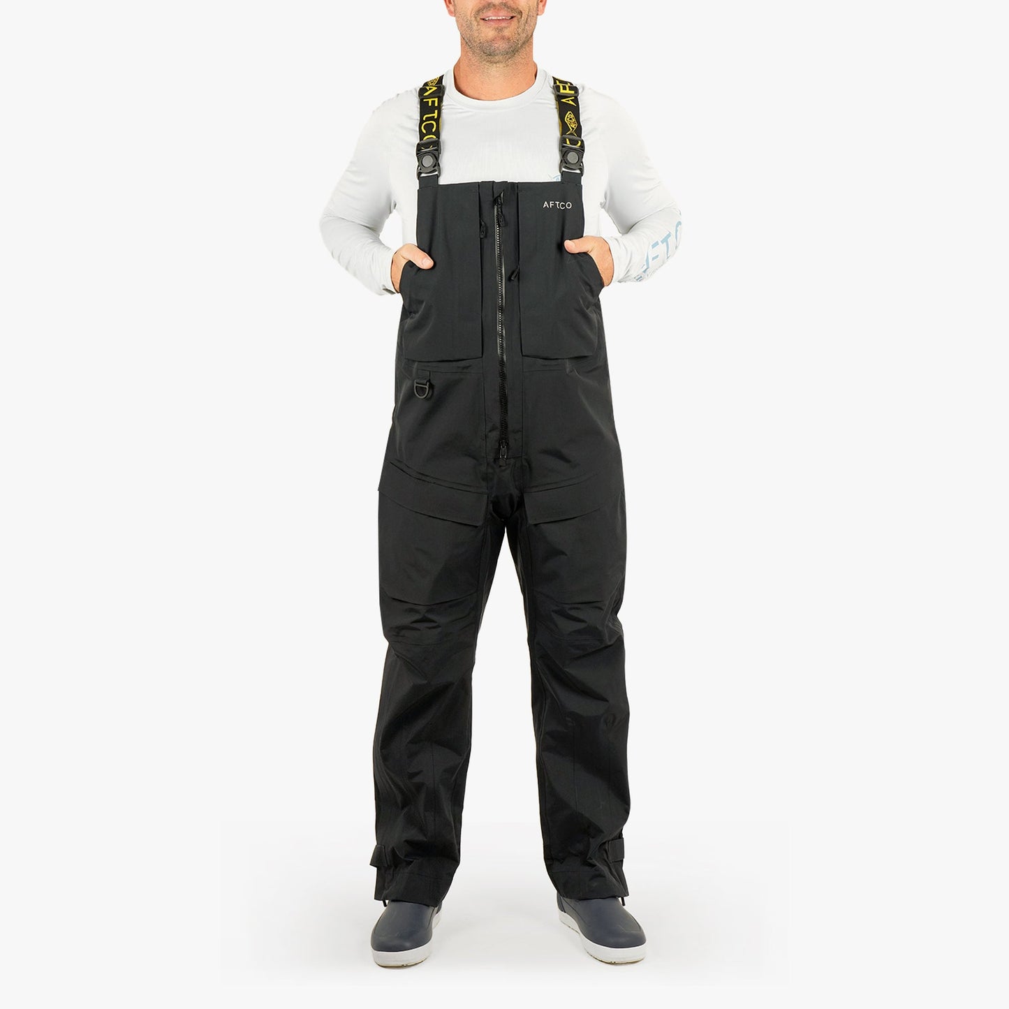 Mens Fortress Fishing Bibs - AFTCO