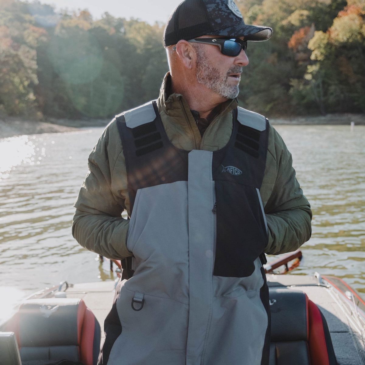 Mens Hydronaut® Heavy-Duty Bib - AFTCO