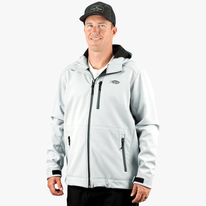 Mens Reaper Softshell Zip Up Jacket - AFTCO