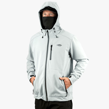 Mens Reaper Softshell Zip Up Jacket - AFTCO