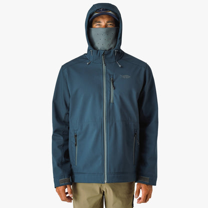 Mens Reaper Softshell Zip Up Jacket - AFTCO