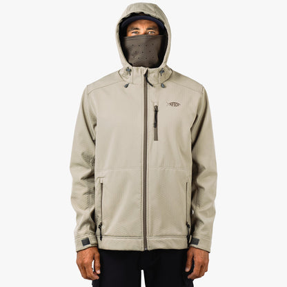 Mens Reaper Softshell Zip Up Jacket - AFTCO
