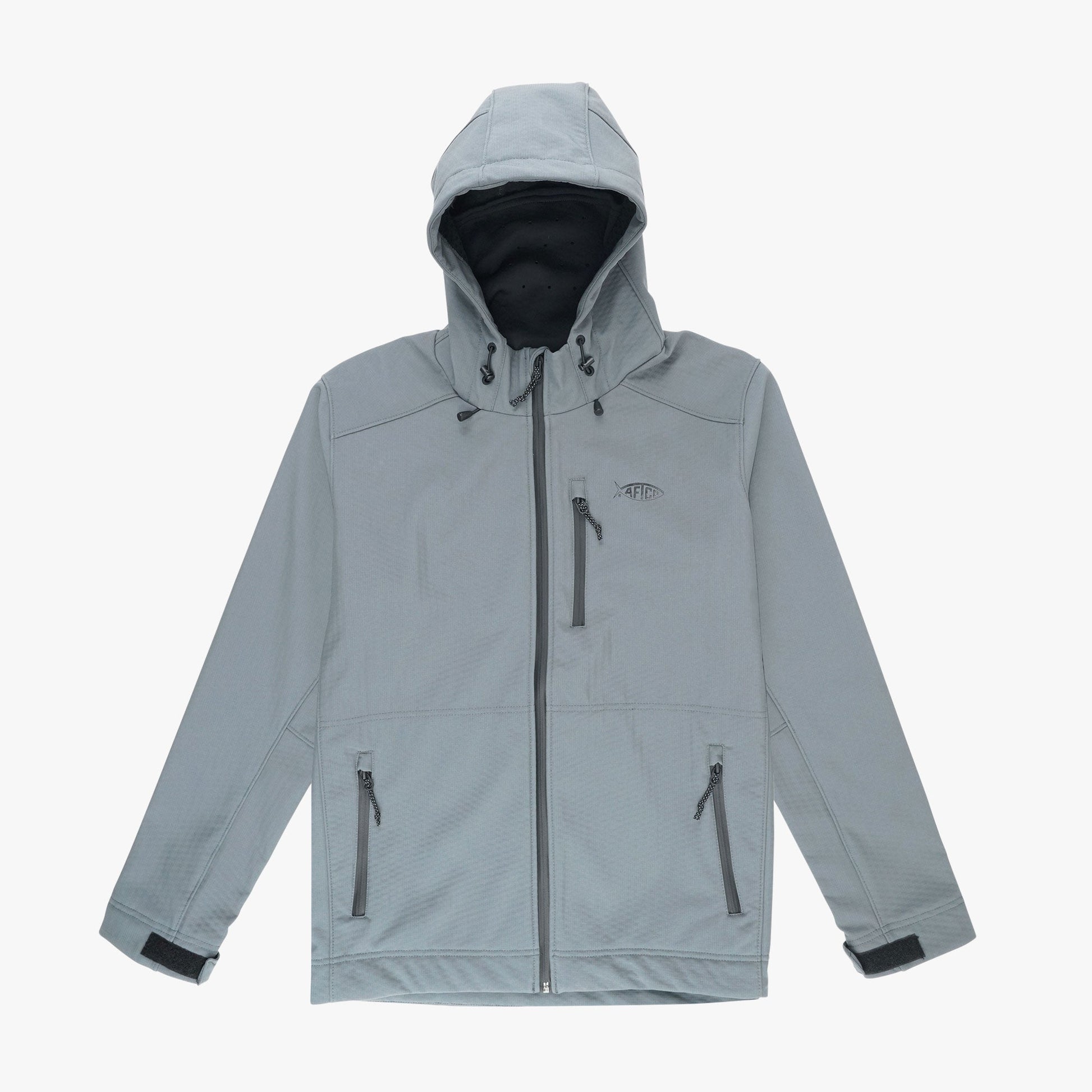 Mens Reaper Softshell Zip Up Jacket - AFTCO