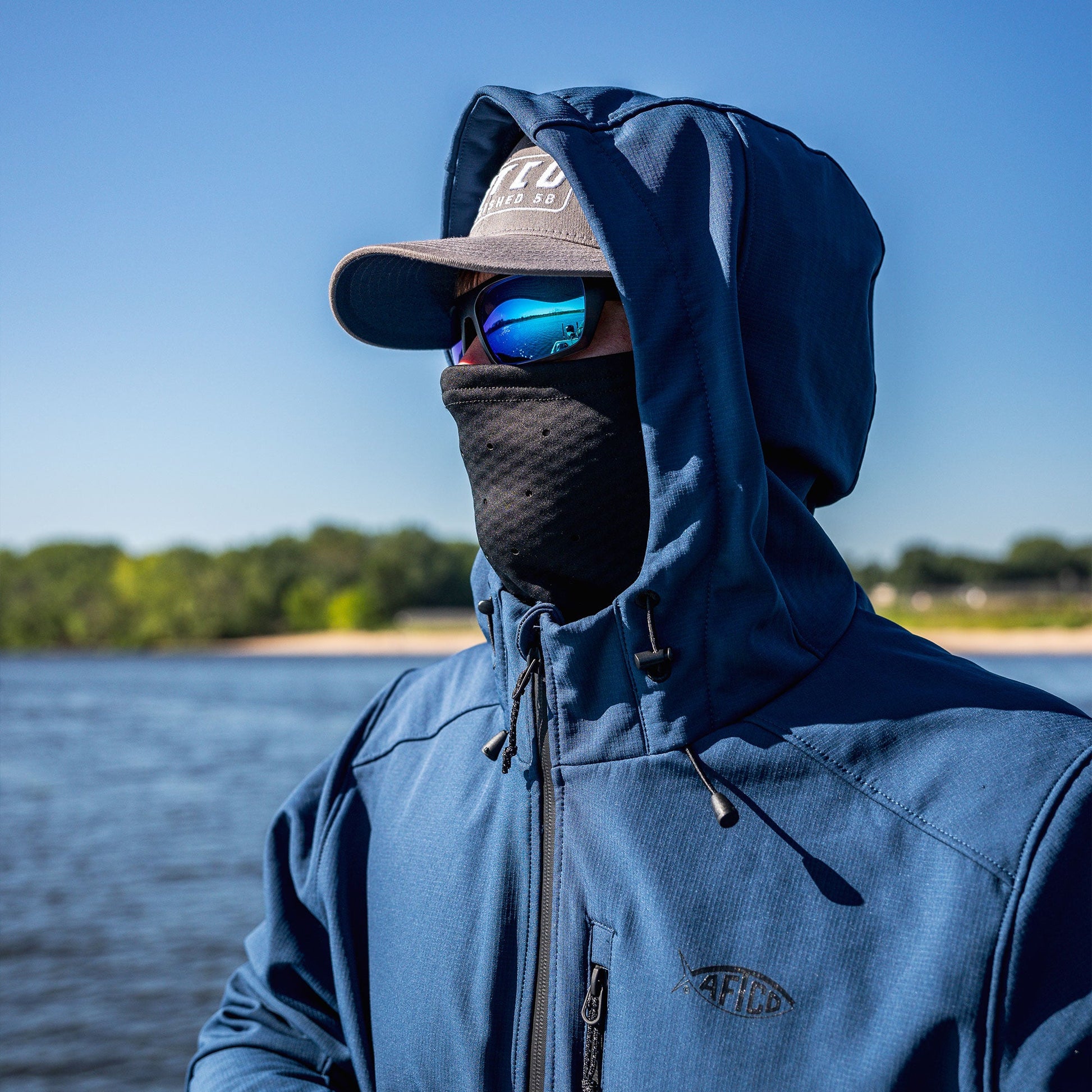 Mens Reaper Softshell Zip Up Jacket - AFTCO