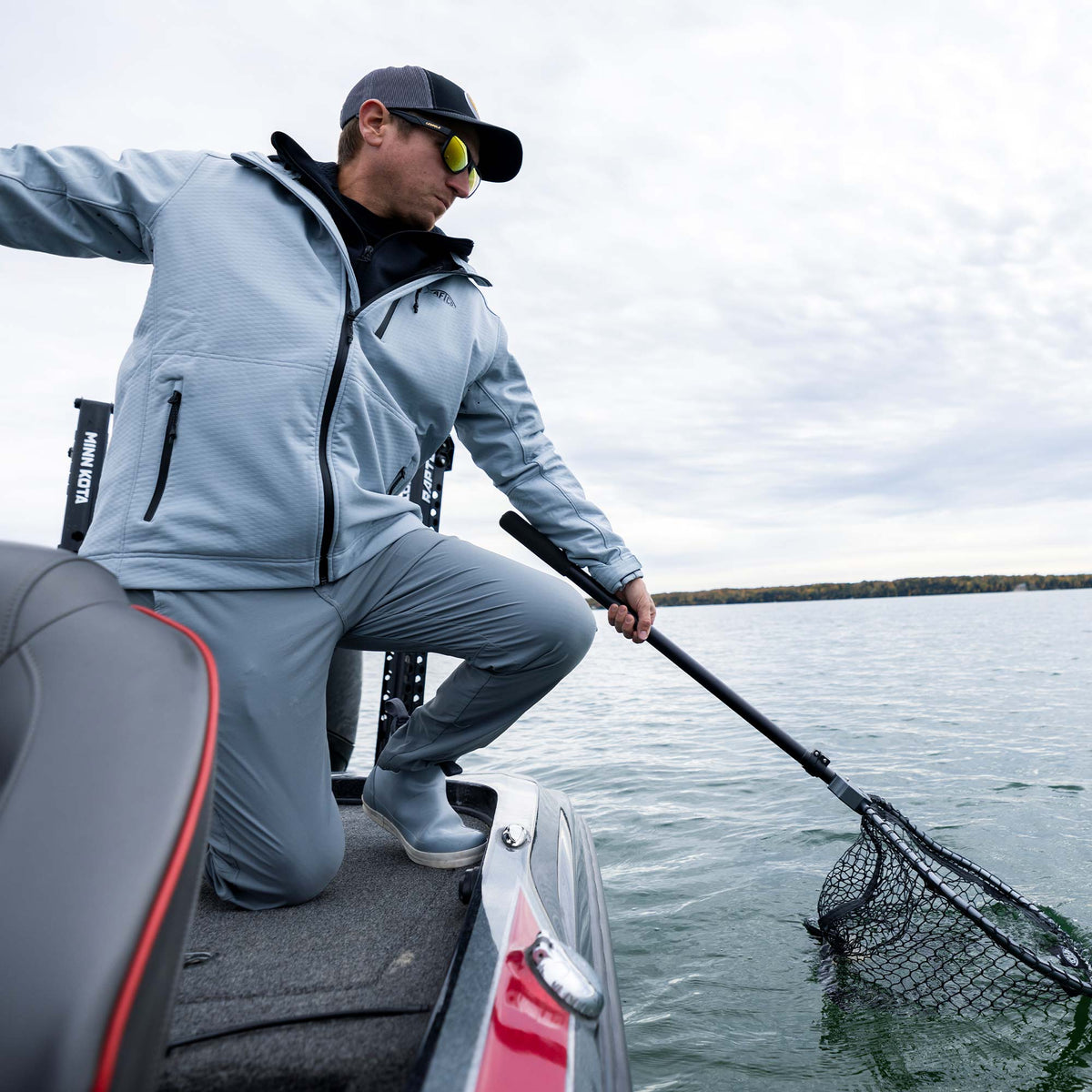 Mens Reaper Softshell Zip Up Jacket - AFTCO