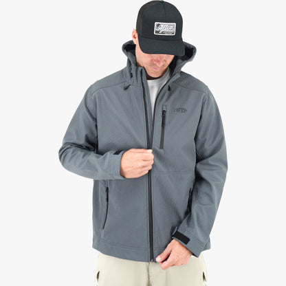 Mens Reaper Softshell Zip Up Jacket - AFTCO