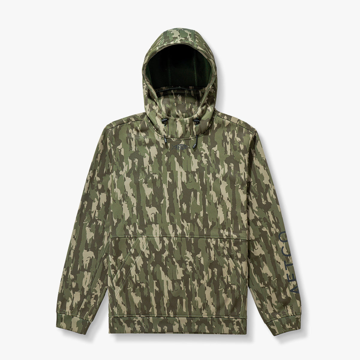 Mens Reaper Hoodie: Camo Sweatshirt - AFTCO