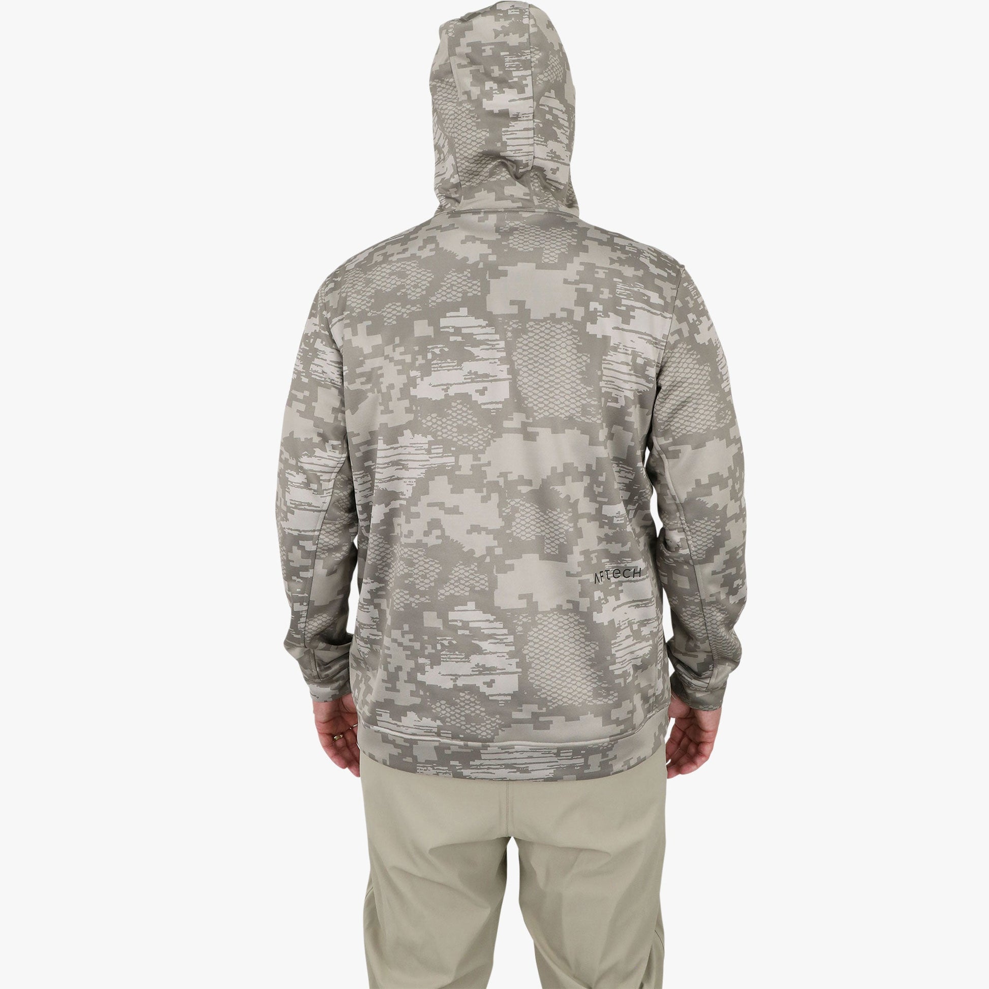 Mens Reaper Hoodie: Camo Sweatshirt - AFTCO