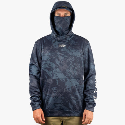 Mens Reaper Hoodie: Camo Sweatshirt - AFTCO