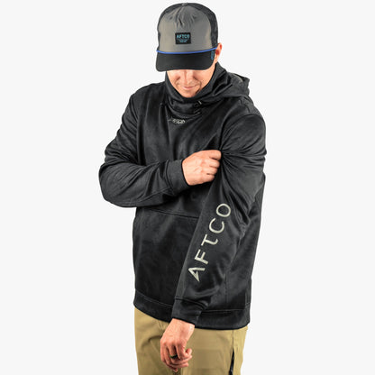 Mens Reaper Hoodie: Camo Sweatshirt - AFTCO