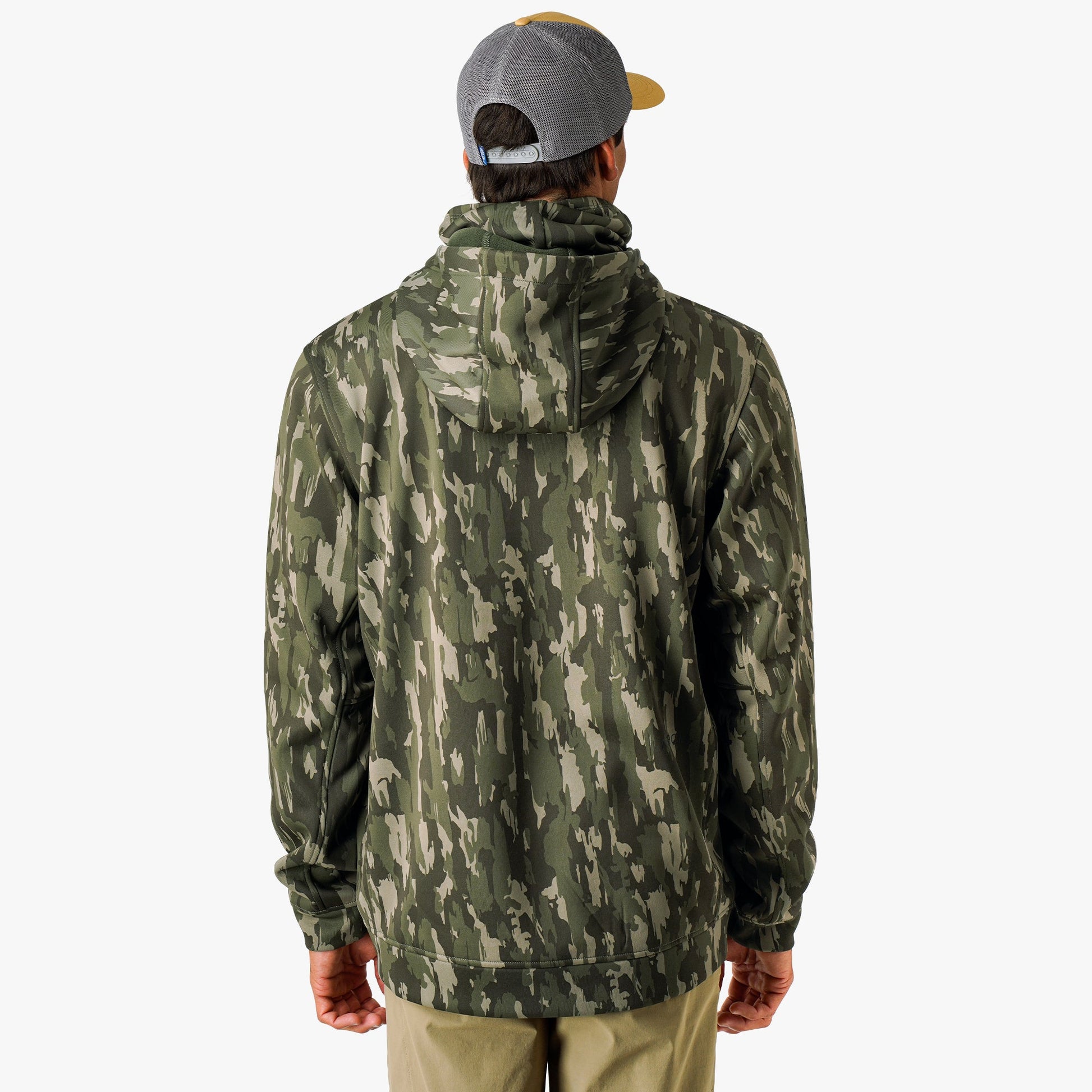 Mens Reaper Hoodie: Camo Sweatshirt - AFTCO