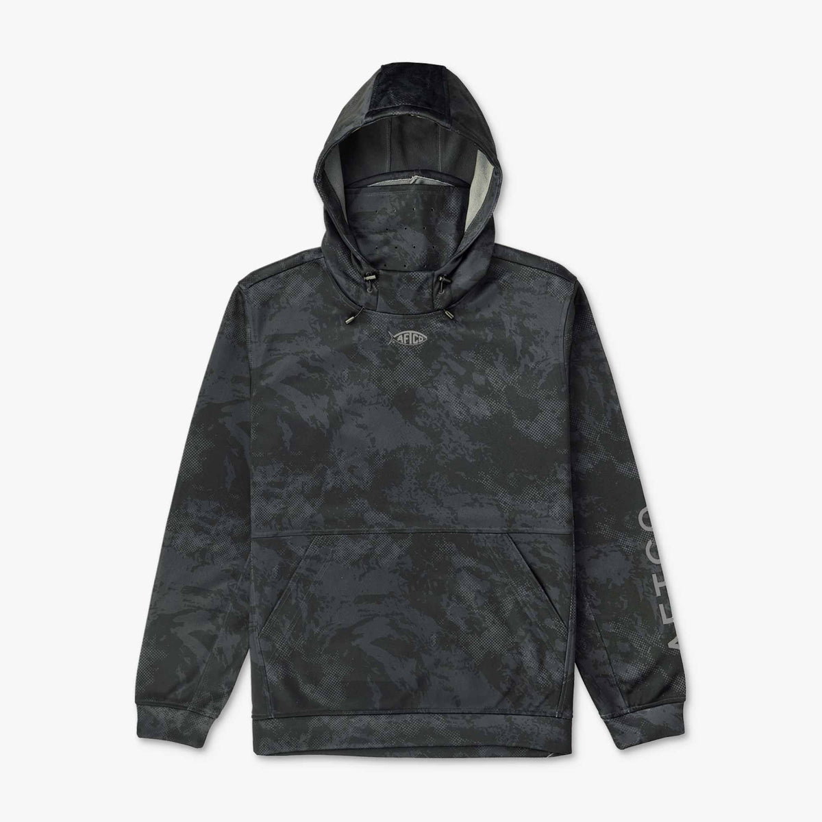 Mens Reaper Hoodie: Camo Sweatshirt - AFTCO