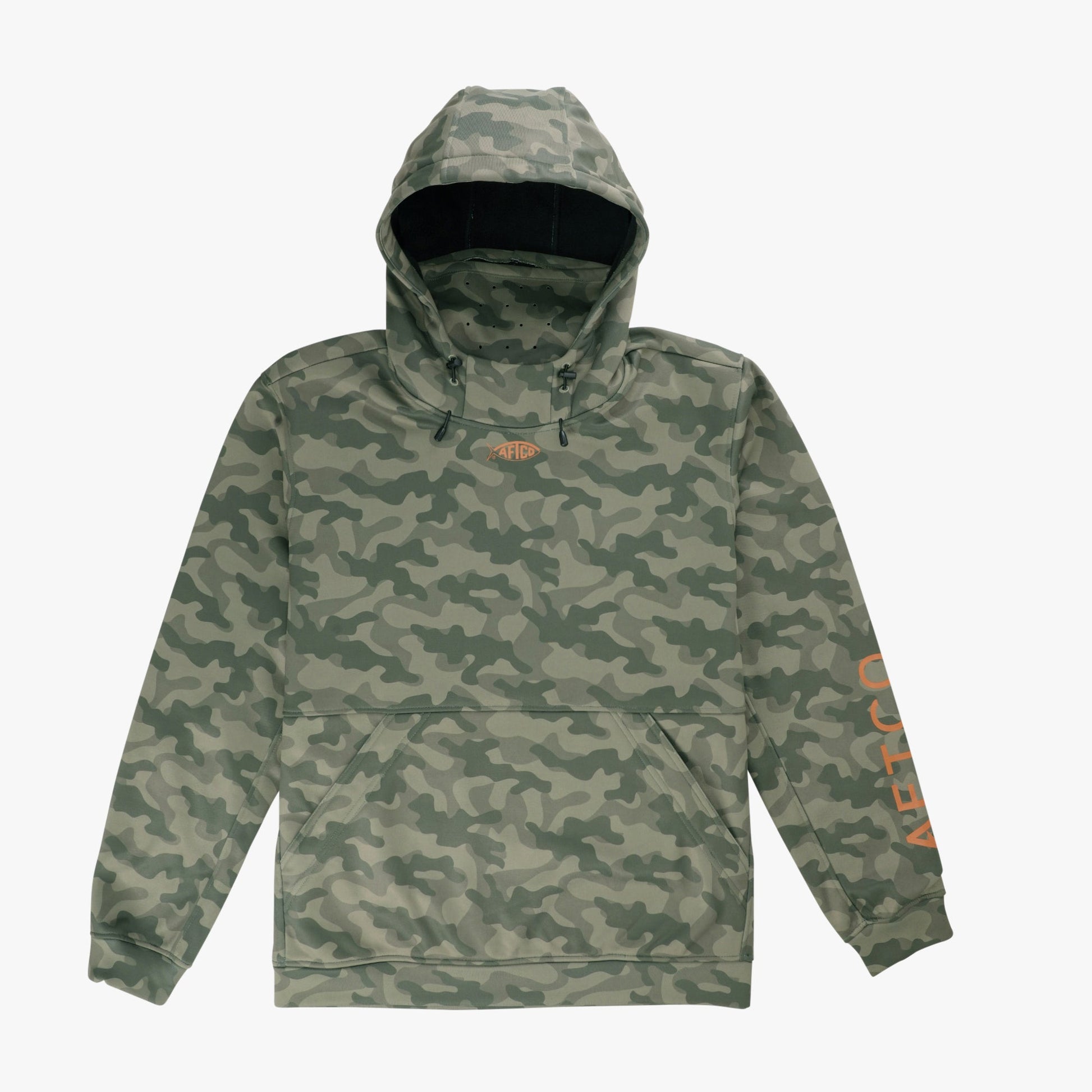 Mens Reaper Hoodie: Camo Sweatshirt - AFTCO