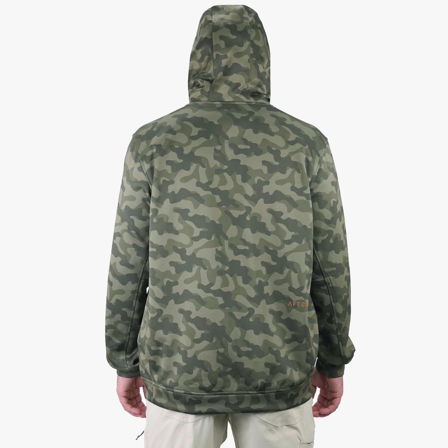 Mens Reaper Hoodie: Camo Sweatshirt - AFTCO