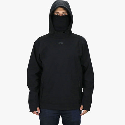 Mens Reaper Windproof Pullover Hoodie - Stretch Softshell - AFTCO