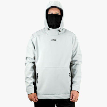 Mens Reaper Windproof Pullover Hoodie - Stretch Softshell - AFTCO