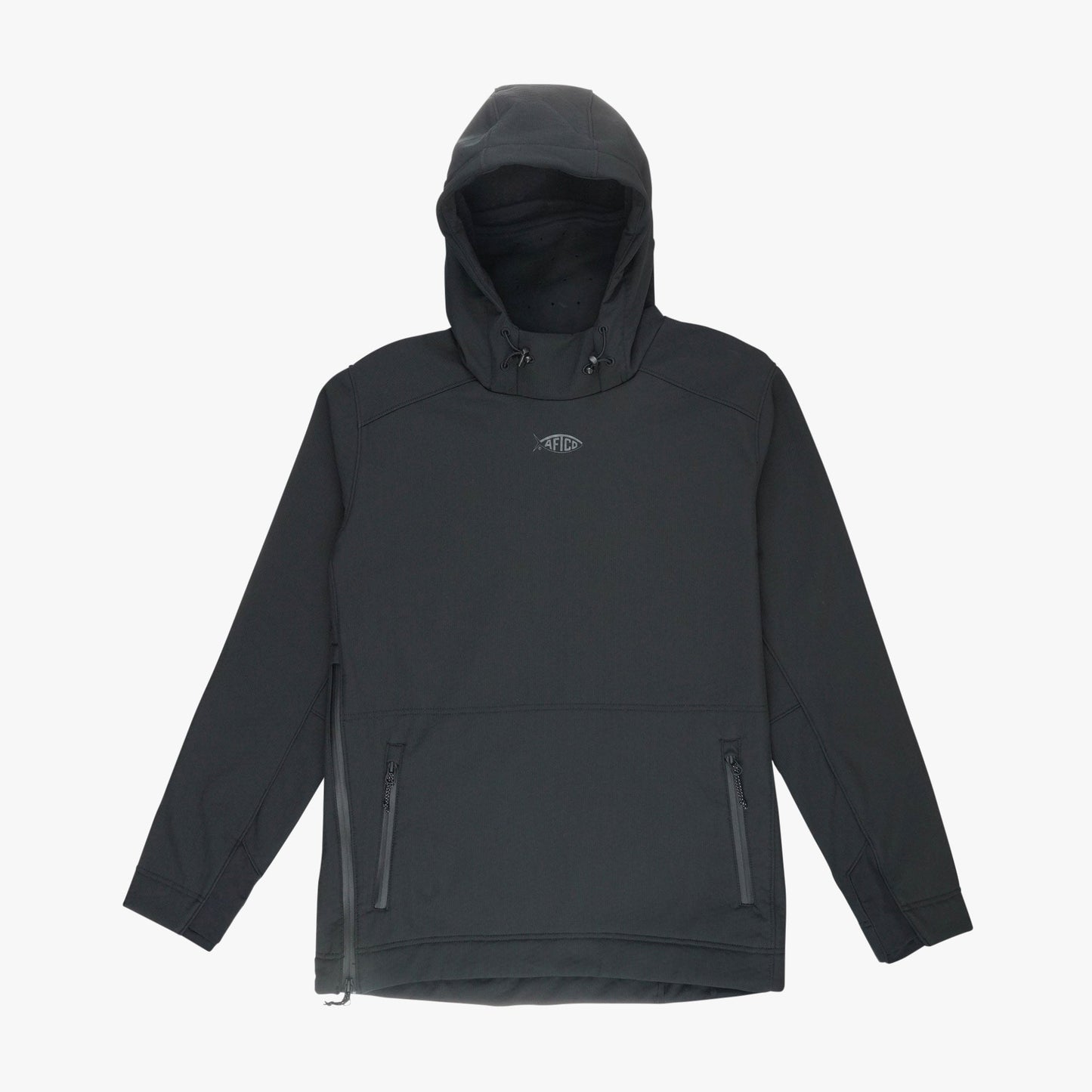 Mens Reaper Windproof Pullover Hoodie - Stretch Softshell - AFTCO