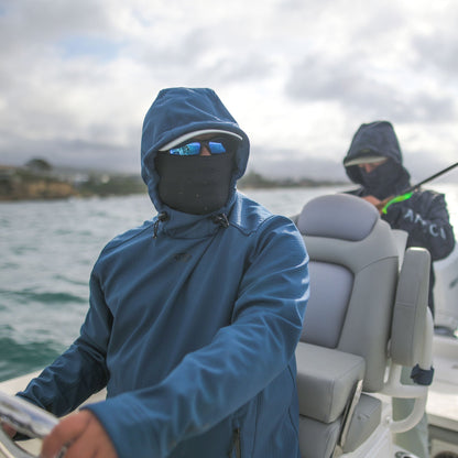 Mens Reaper Windproof Pullover Hoodie - Stretch Softshell - AFTCO