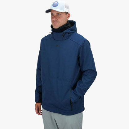 Mens Reaper Windproof Pullover Hoodie - Stretch Softshell - AFTCO