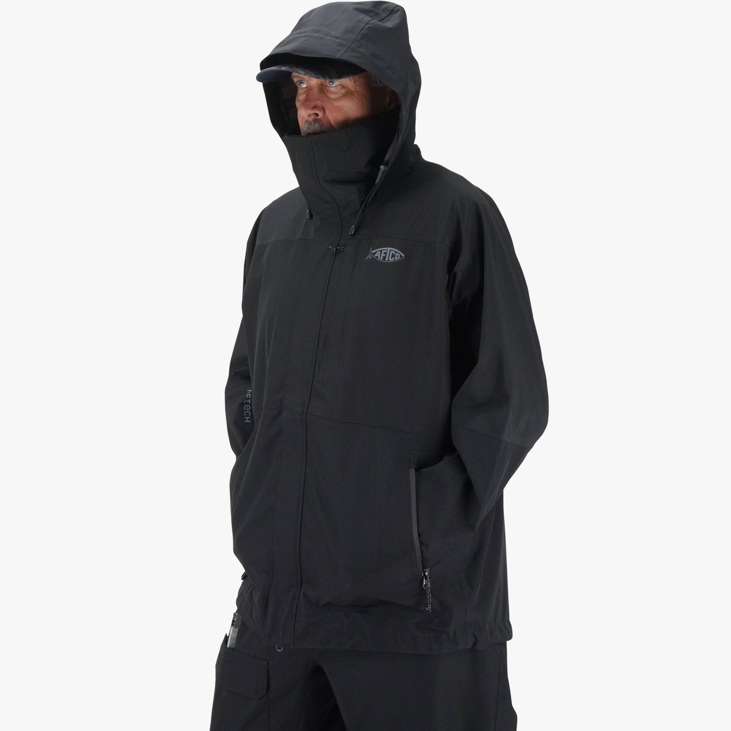Mens Barricade Rain Gear Jacket - AFTCO
