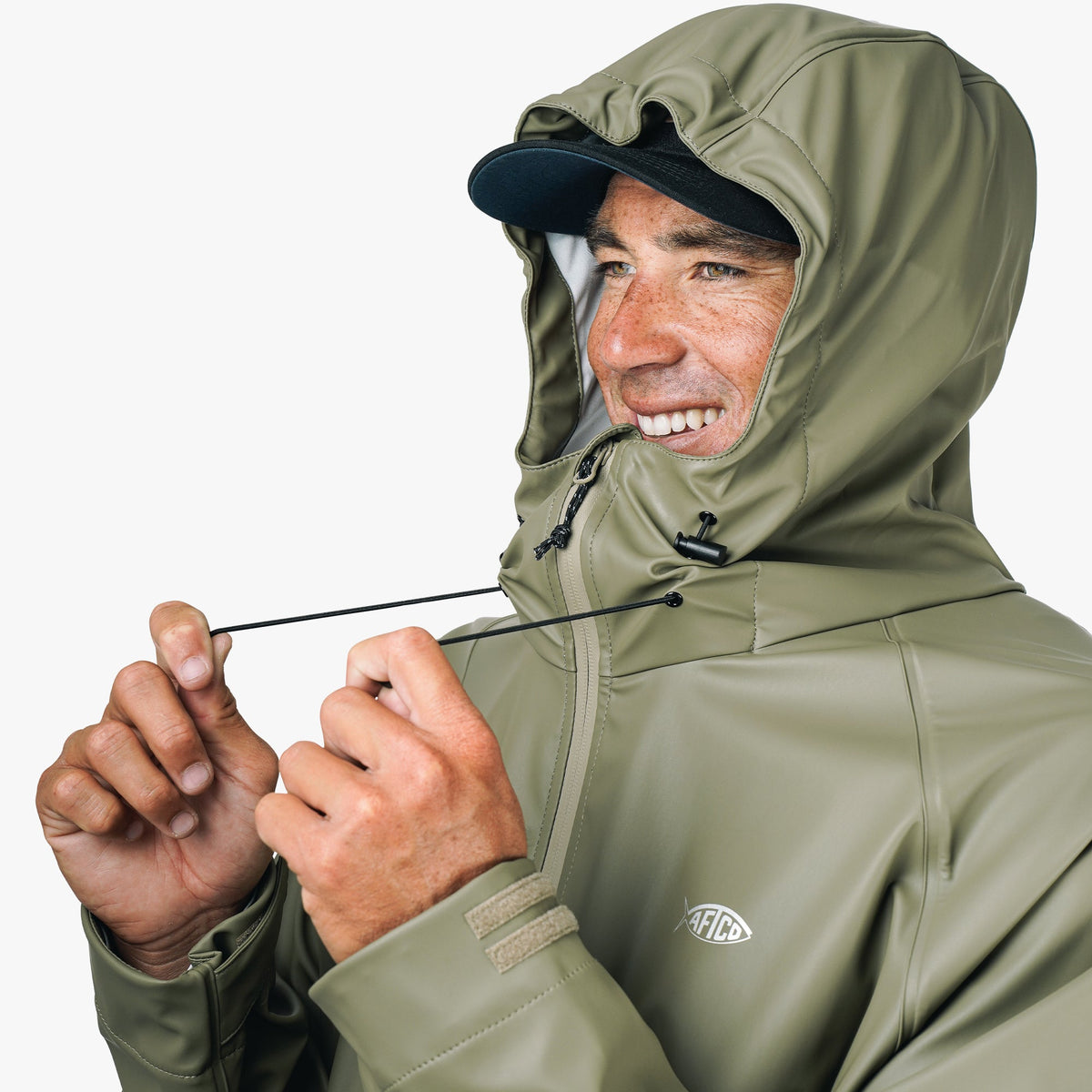 Mens Seafarer Fishing Rain Jacket - AFTCO