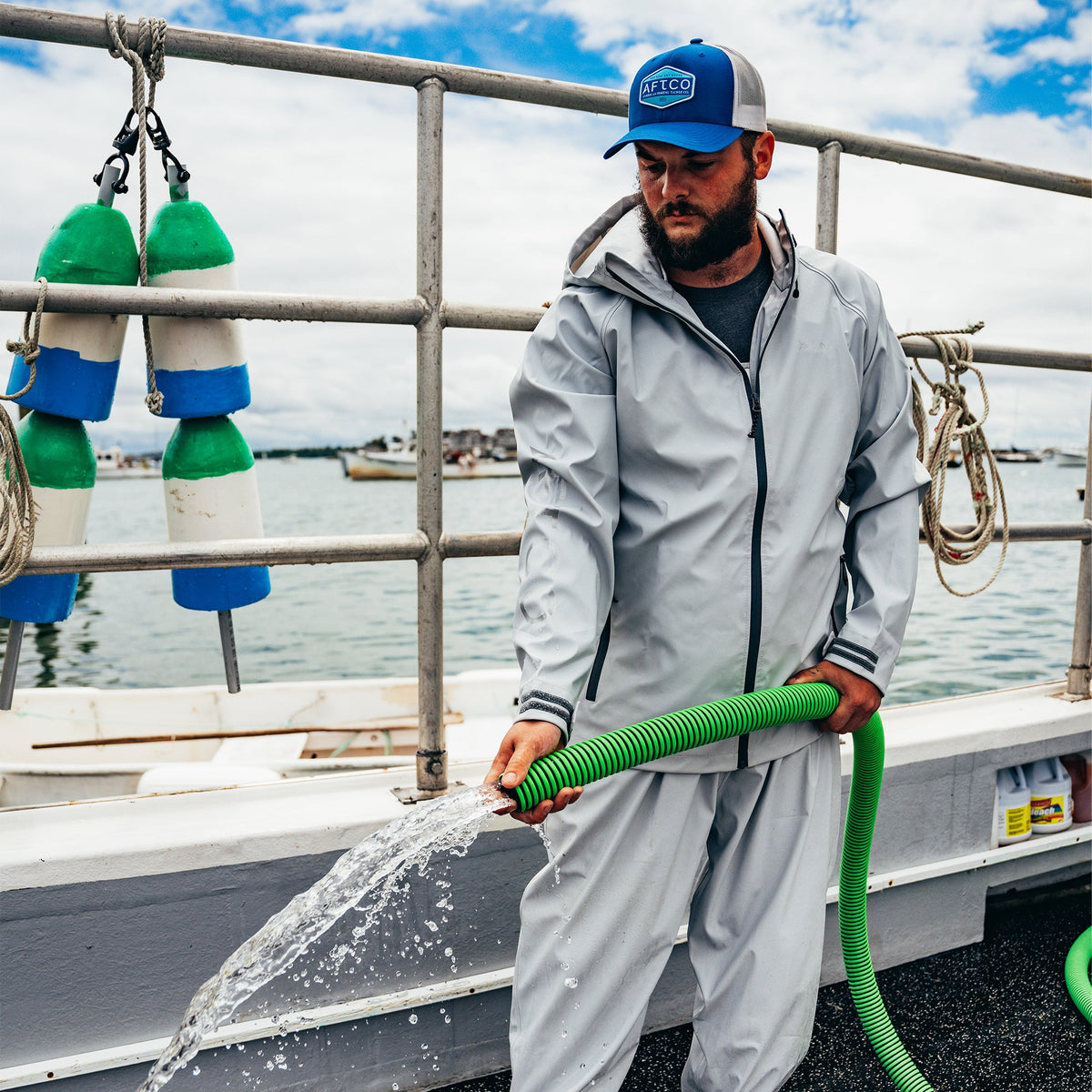Mens Seafarer Fishing Rain Jacket - AFTCO