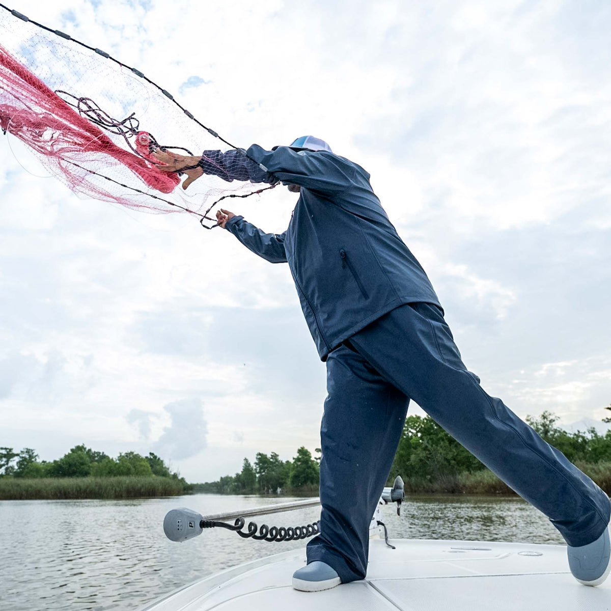 Mens Seafarer Fishing Rain Jacket - AFTCO
