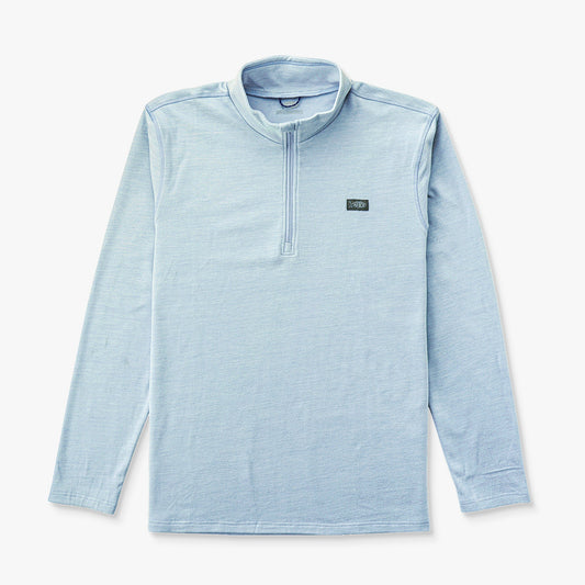Mens Coastal Layer 1/4 Zip Fishing Pullover - AFTCO