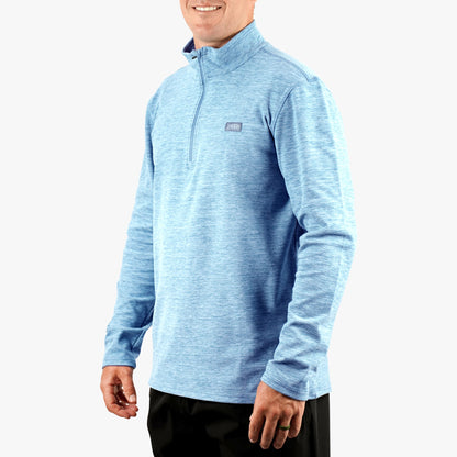 Mens Coastal Layer 1/4 Zip Fishing Pullover - AFTCO