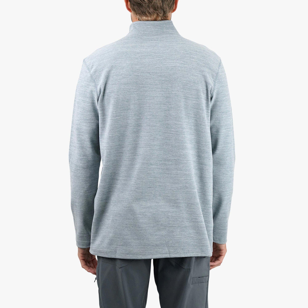 Mens Coastal Layer 1/4 Zip Fishing Pullover - AFTCO