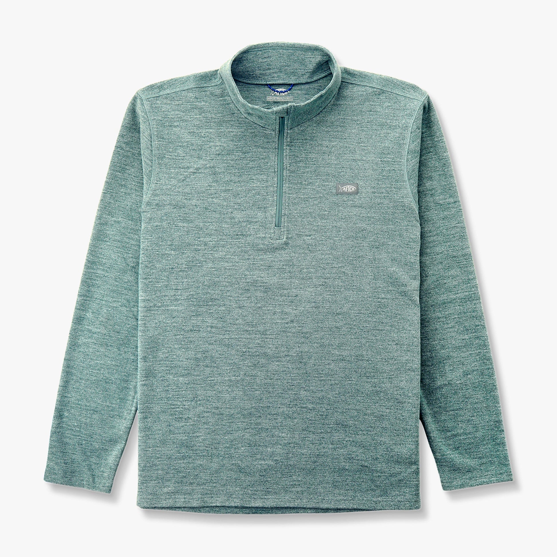 Mens Coastal Layer 1/4 Zip Fishing Pullover - AFTCO