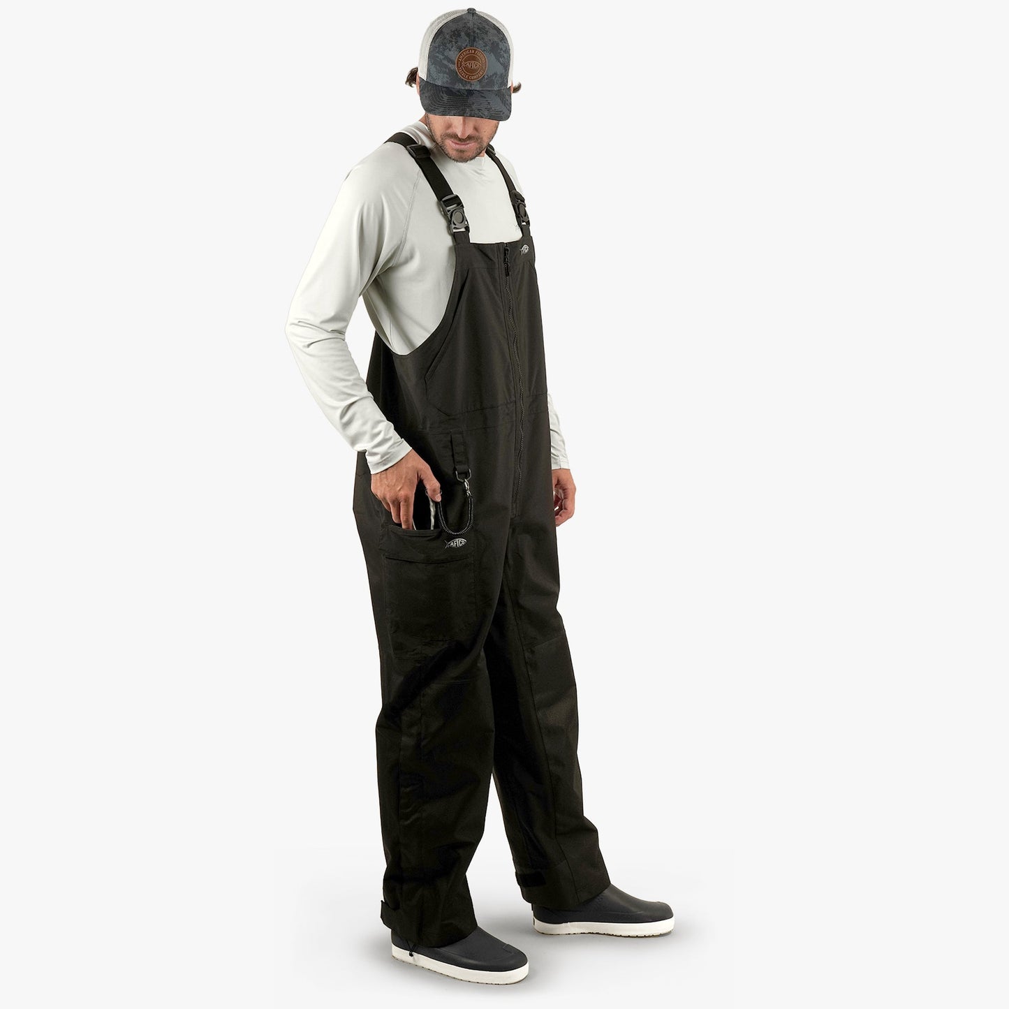 Mens Hydrobib Waterproof Fishing Bib - AFTCO