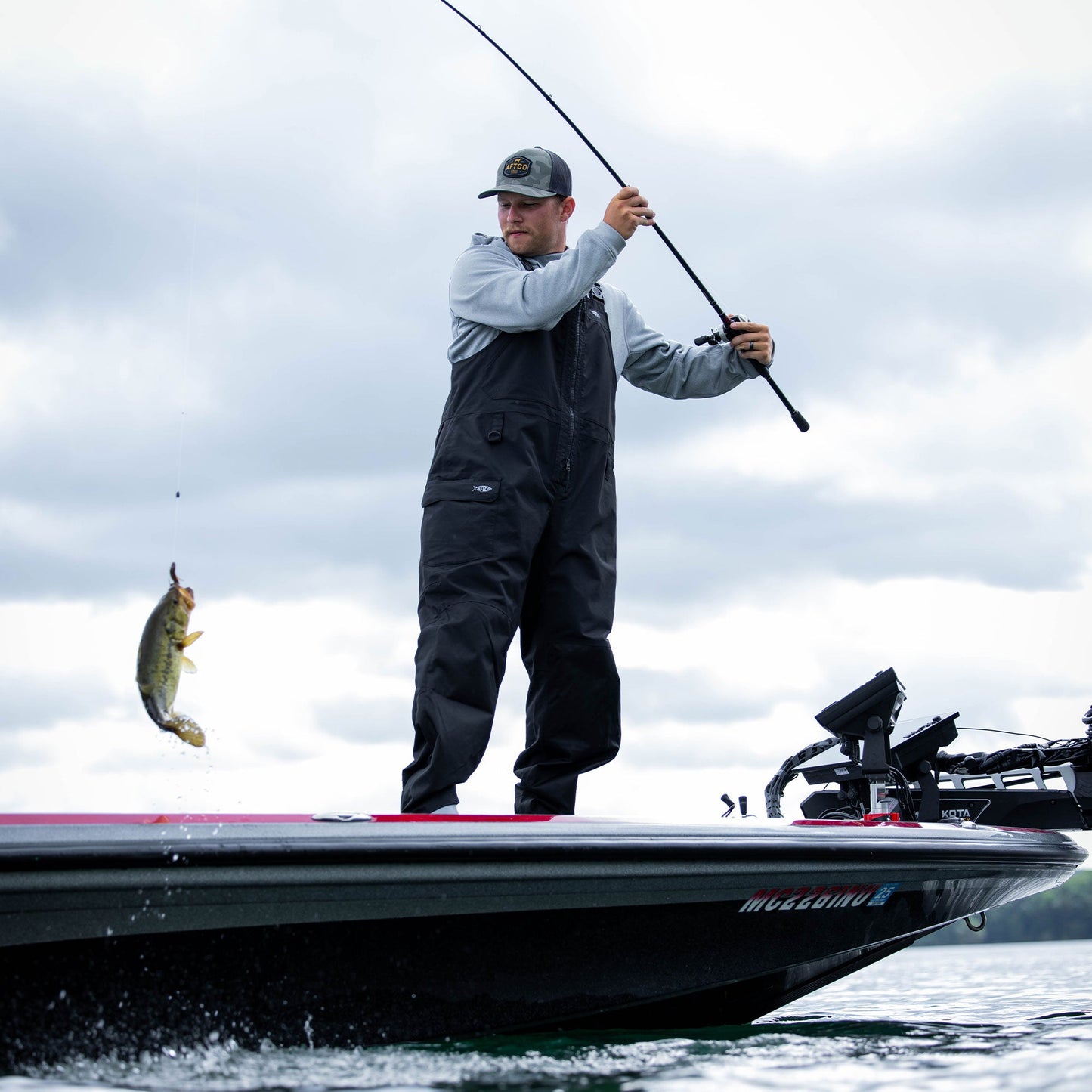 Mens Hydrobib Waterproof Fishing Bib - AFTCO