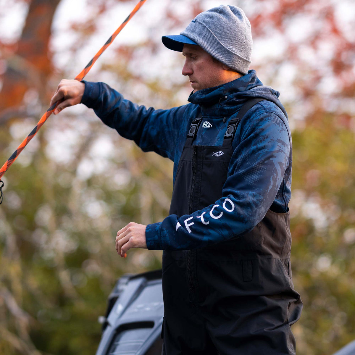 Mens Hydrobib Waterproof Fishing Bib - AFTCO
