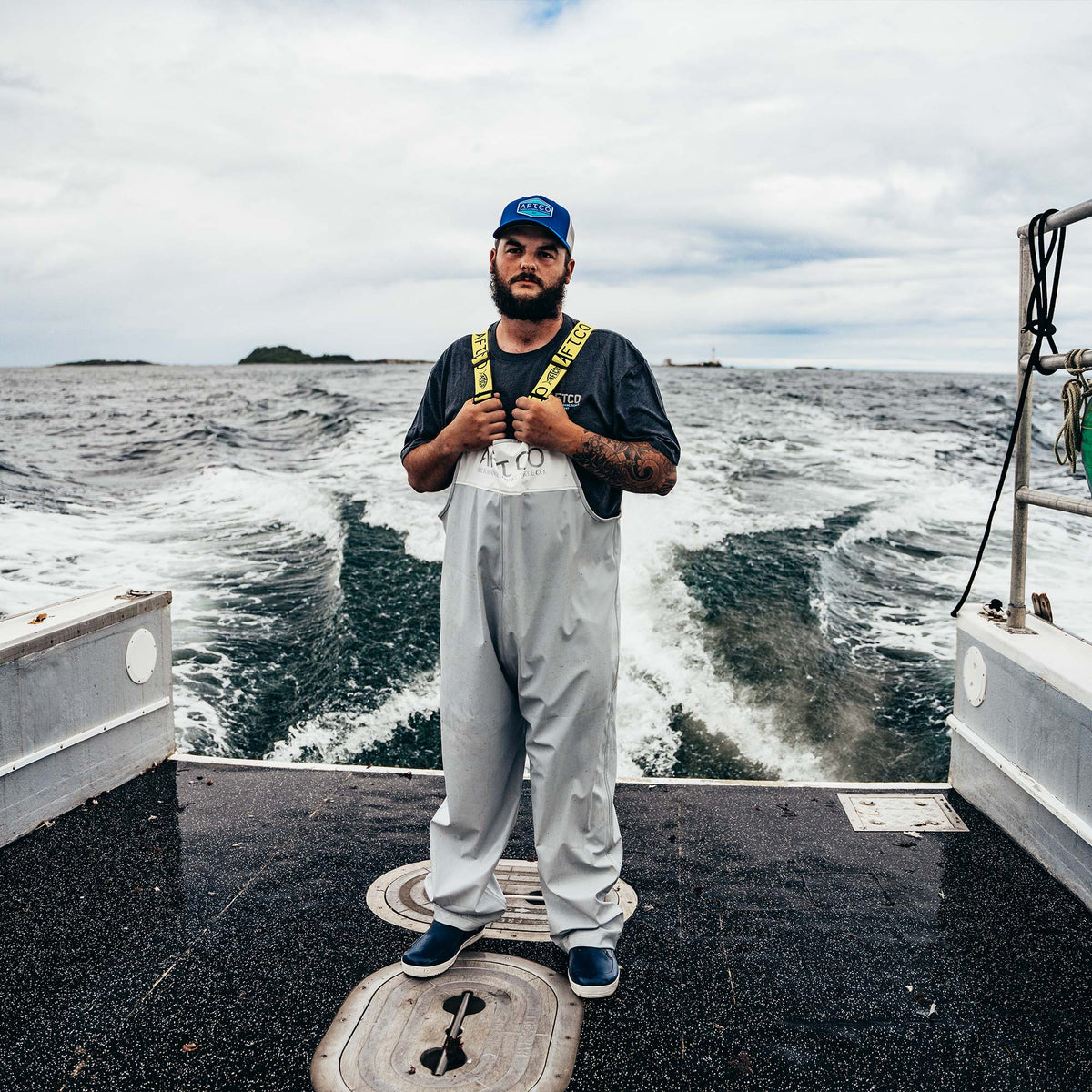 Mens Seafarer Fishing Bib - AFTCO