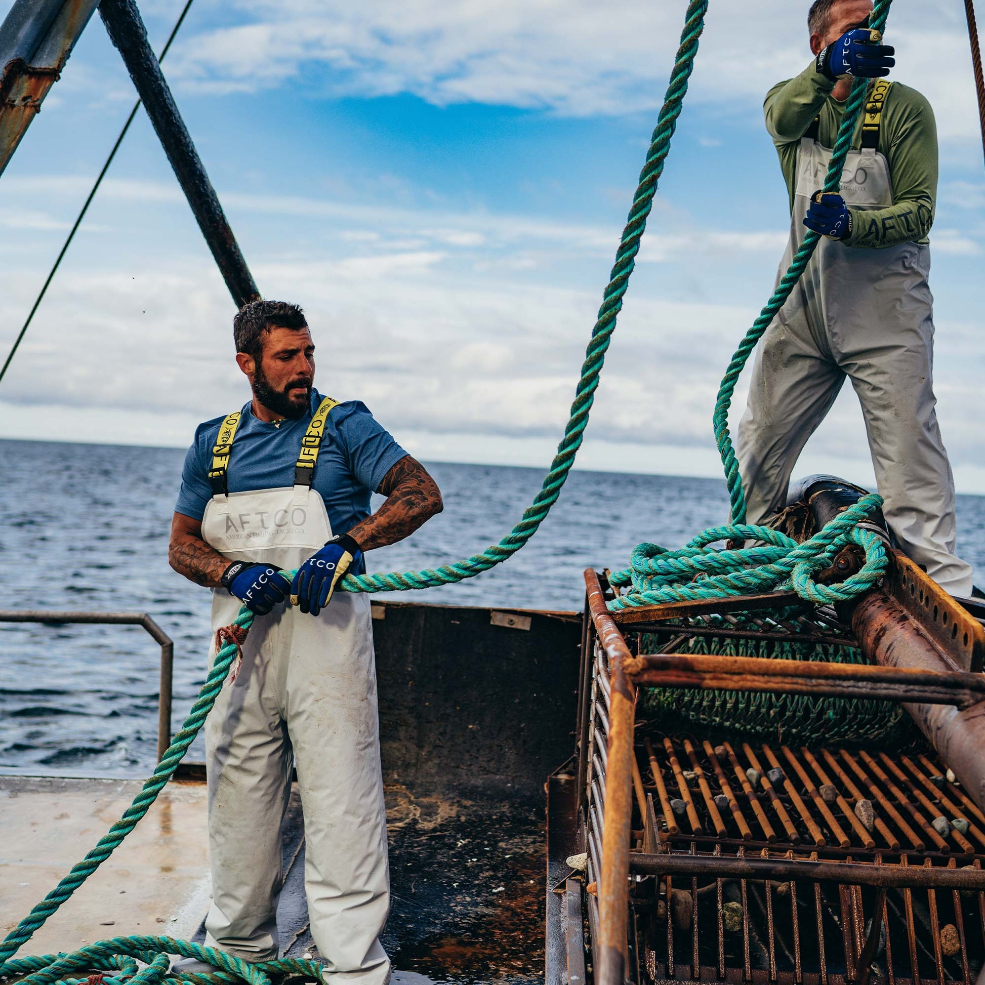 Mens Seafarer Fishing Bib - AFTCO