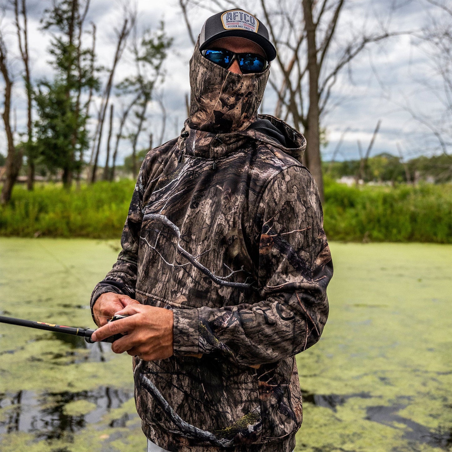 Mens Reaper Mossy Oak® Sweatshirt - AFTCO