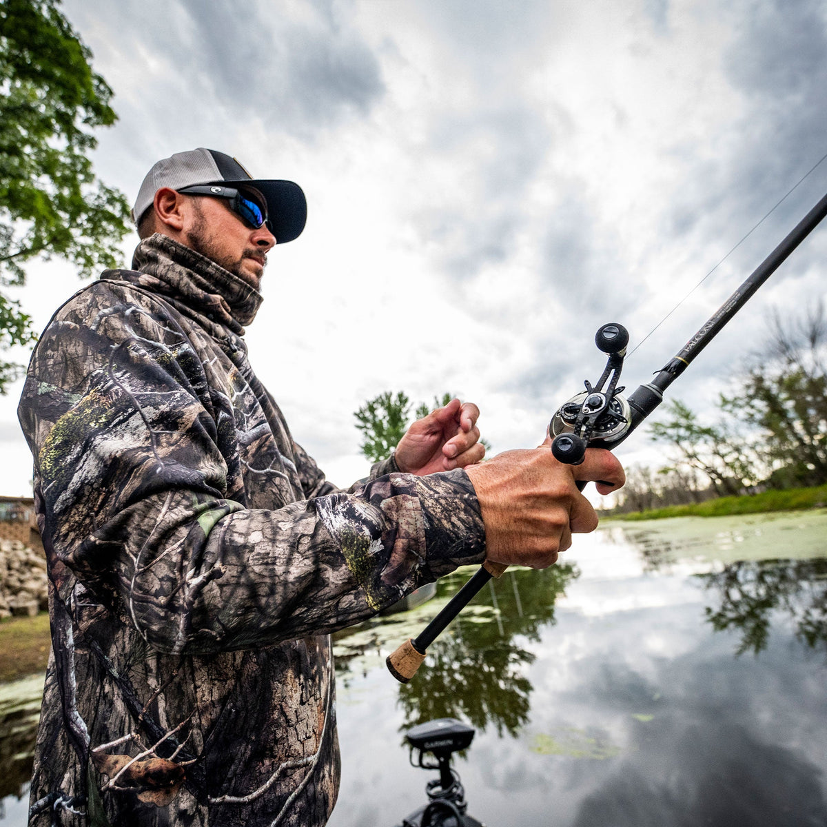 Mens Reaper Mossy Oak® Sweatshirt - AFTCO