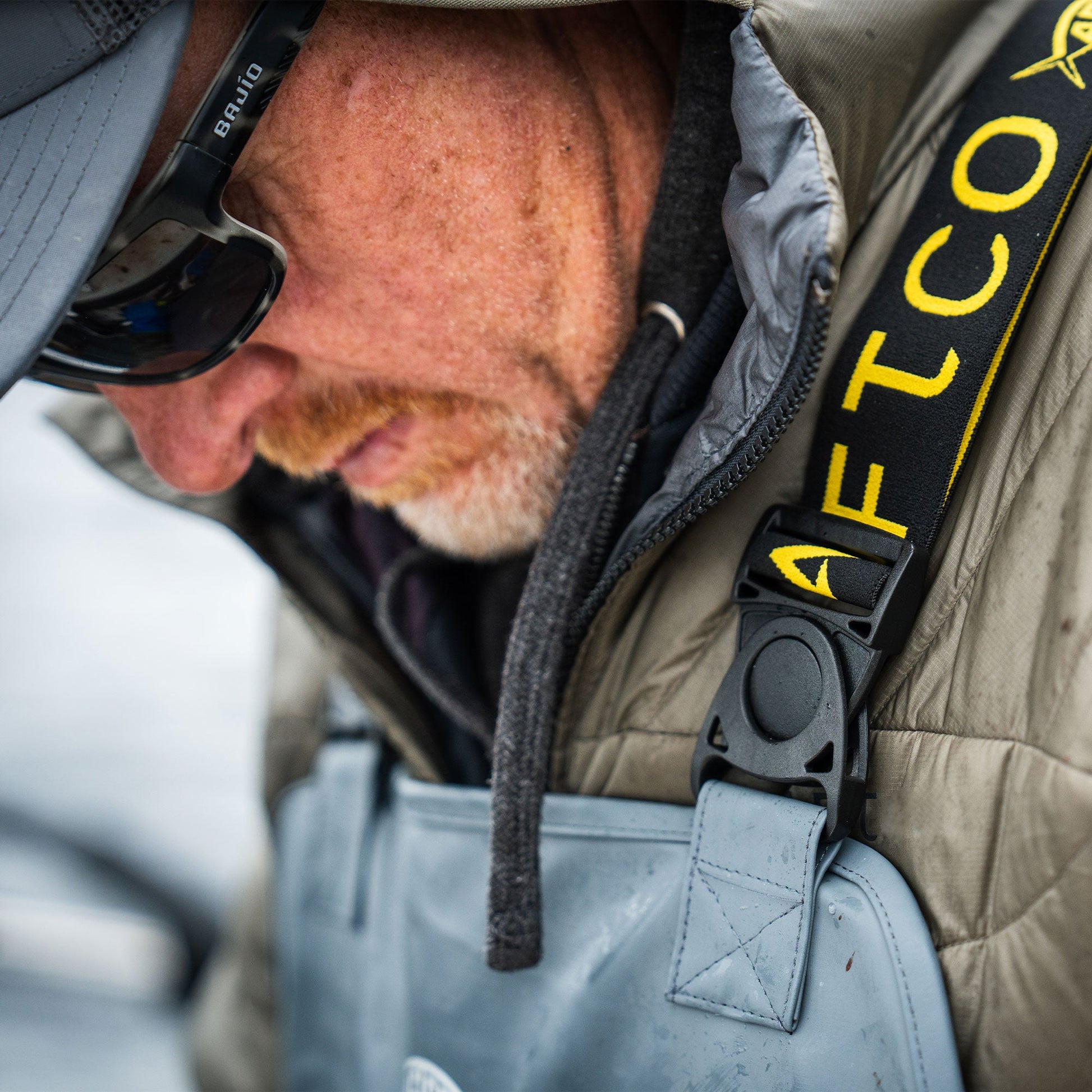 Mens Deep Set Waterproof Fishing Bibs - AFTCO