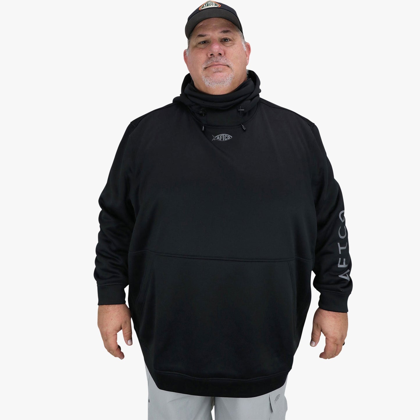 Mens Reaper Hoodie: Sweatshirt in 3XL, 4XL, 5XL - AFTCO