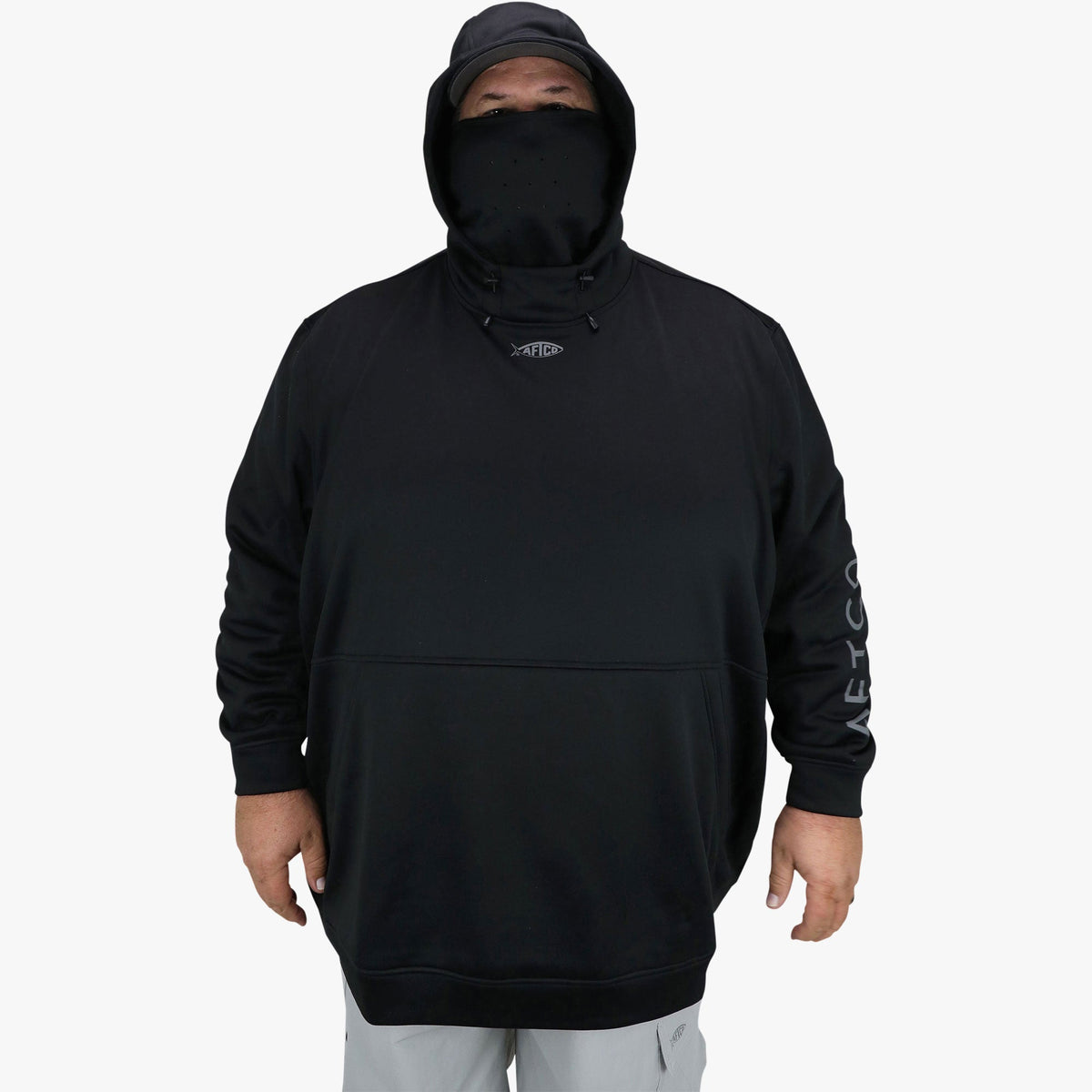 Mens Reaper Hoodie: Sweatshirt in 3XL, 4XL, 5XL - AFTCO