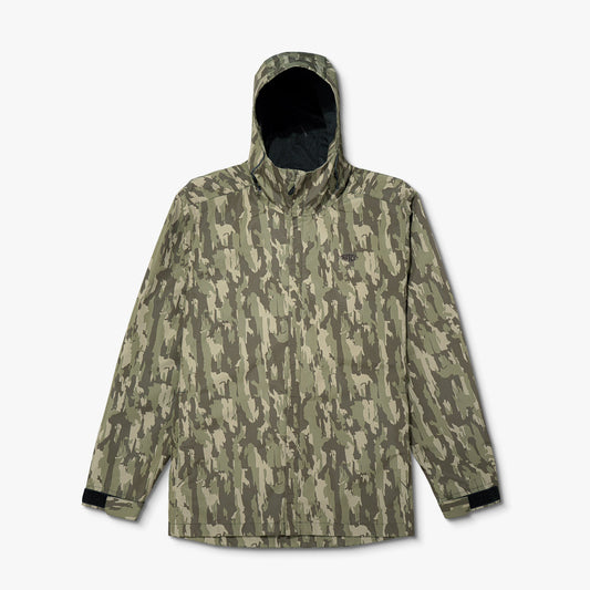 Mens Crossing Printed Camo Fishing Jacket - AFTCO