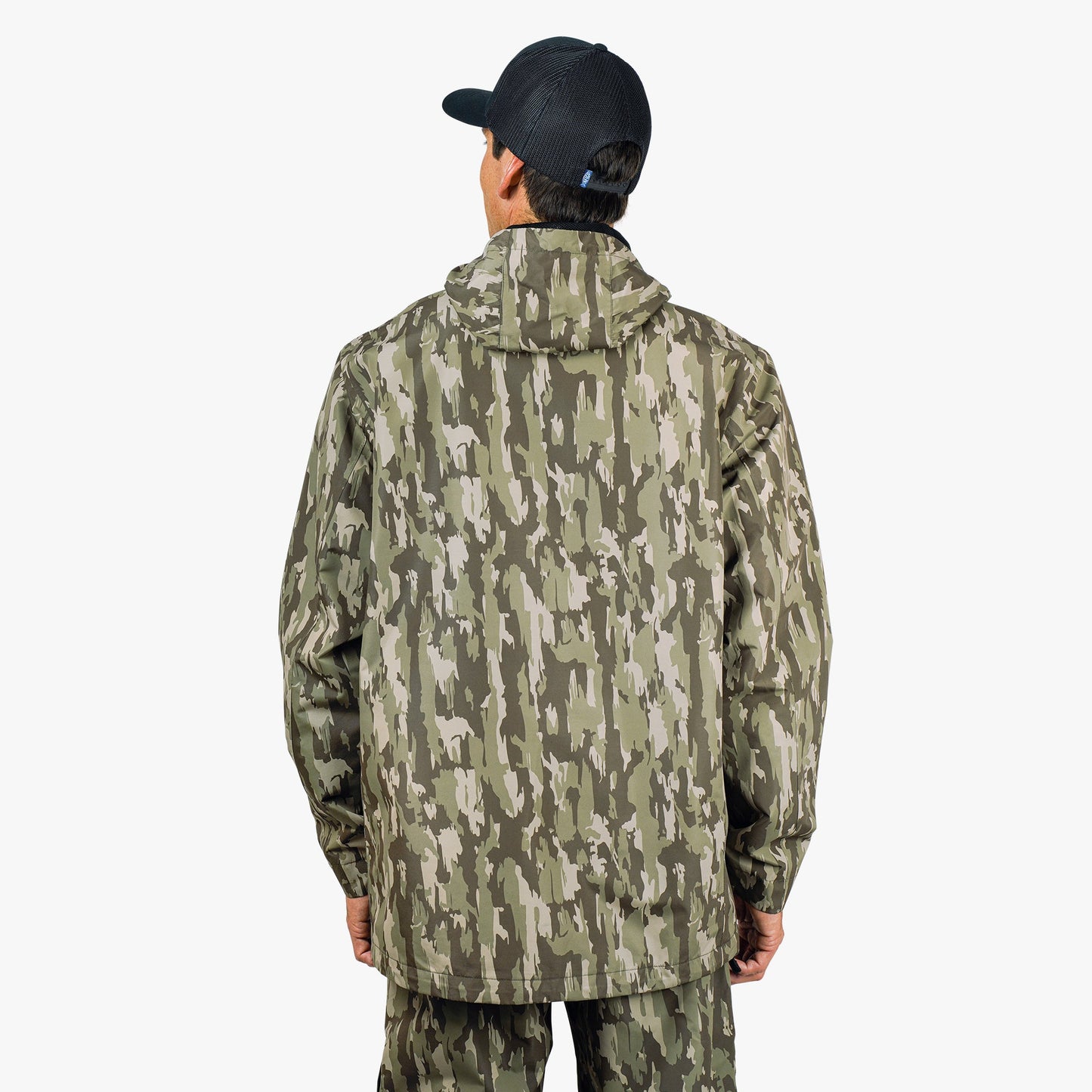 Mens Crossing Printed Camo Fishing Jacket - AFTCO